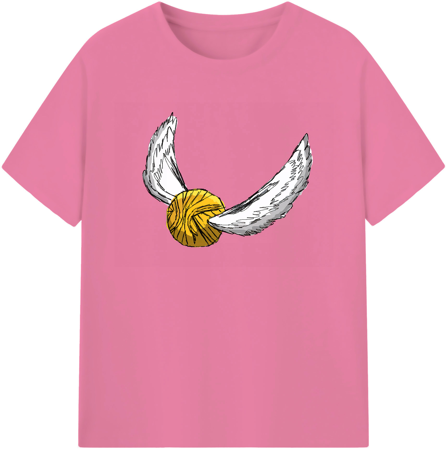 （画像用） Harry Potter ハリー・ポッターシリーズ 綿100％半袖Tシャツ（フロントプリント）